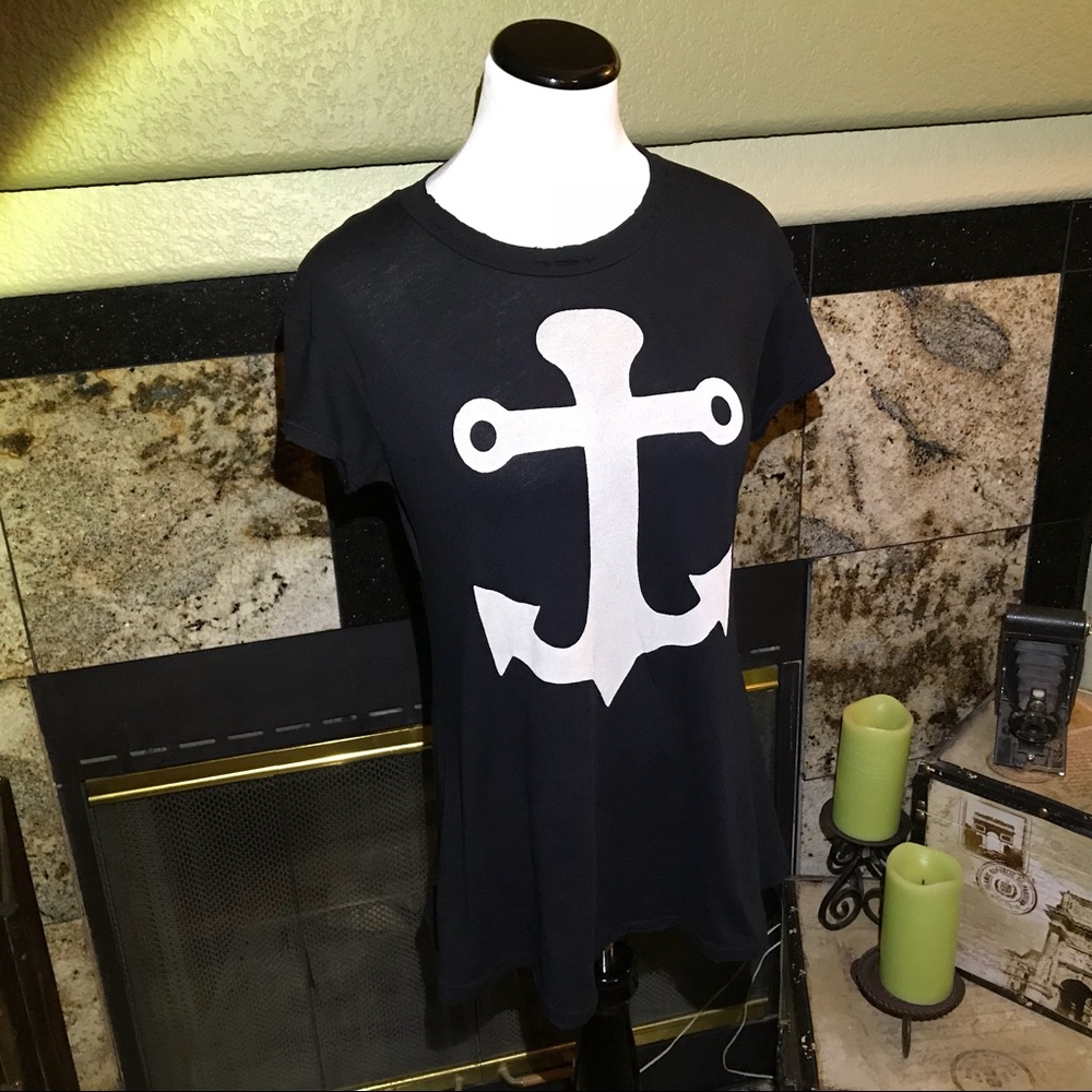 Wildfox Anchor Tee shirt - Picture 2 of 3